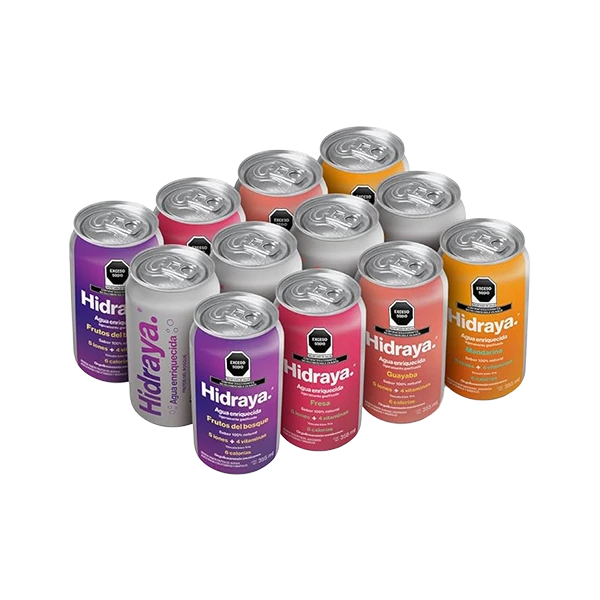 [12packHDMixTermo] Hidraya Agua Enriquecida Variety 12 Pack
